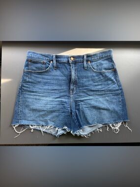 Madewell High Rise Jean Shorts- 32